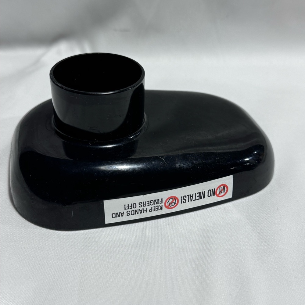 Omega Juicer Model 8003 8004 8005 8006 Replacement Part Hood HOPPER FUNNEL Black